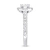 Thumbnail Image 2 of Previously Owned Neil Lane Diamond Engagement Ring 1-3/8 ct tw Cushion & Round-cut 14K White Gold - Size 9