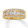 Thumbnail Image 1 of Previously Owned Diamond Ring 1 ct tw Round-cut 14K Yellow Gold - Size 7.25