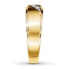 Thumbnail Image 3 of Previously Owned Men's Diamond Wedding Band 1/10 ct tw Round-cut 10K Yellow Gold Size 14.25