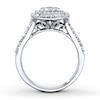 Thumbnail Image 1 of Previously Owned Diamond Engagement Ring 1 ct tw Round-cut 14K White Gold - Size 9.75