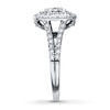 Thumbnail Image 2 of Previously Owned Diamond Engagement Ring 1 ct tw Round-cut 14K White Gold - Size 9.75