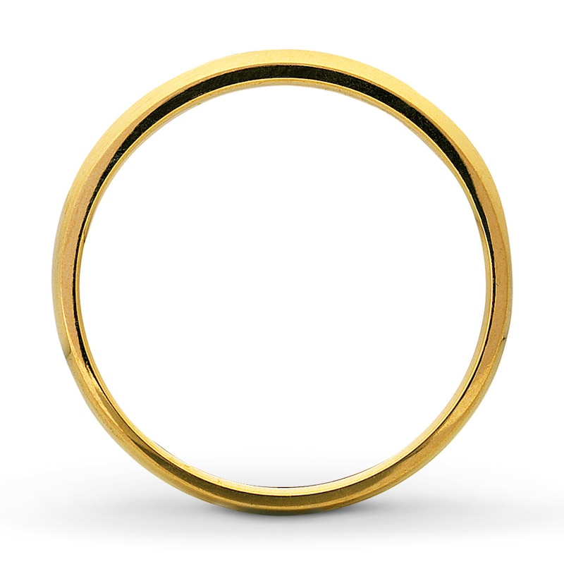 Main Image 2 of Previously Owned Diamond Anniversary Band 1/2 ct tw Round-cut 14K Yellow Gold - Size 9.5