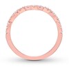Thumbnail Image 2 of Previously Owned Neil Lane Diamond Wedding Band 1/3 ct tw Round-cut 14K Rose Gold - Size 8