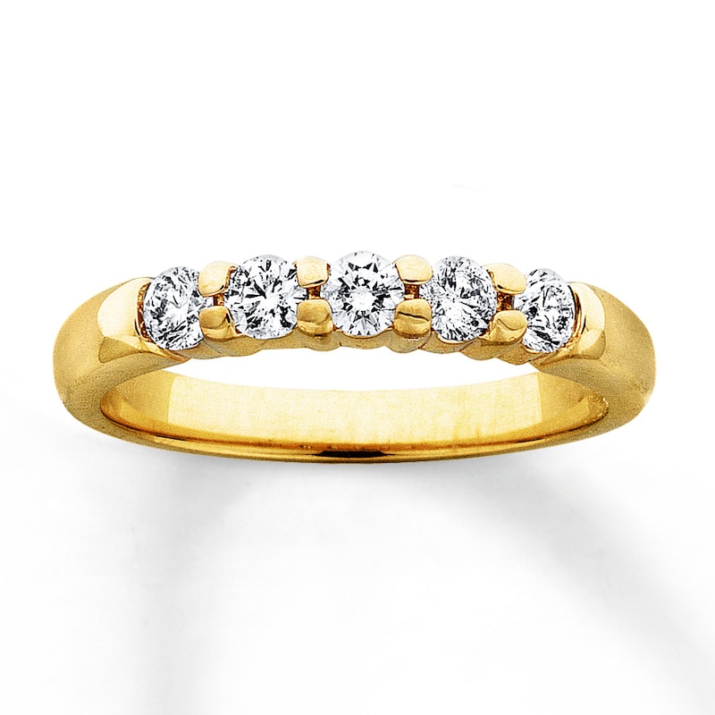 Previously Owned Diamond Anniversary Band 1/2 ct tw Round-cut 14K Yellow Gold