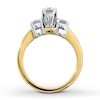 Thumbnail Image 2 of Previously Owned Three-Stone Diamond Ring 1 ct tw Round-cut 14K Yellow Gold Size 4.5