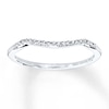 Thumbnail Image 1 of Previously Owned Wedding Band 1/15 ct tw Round-cut Diamonds 10K White Gold Size 9.75