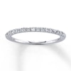 Previously Owned Diamond Anniversary Band 1/4 ct tw Round-cut 14K White Gold