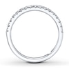 Thumbnail Image 2 of Previously Owned Diamond Anniversary Band 1/4 ct tw Round-cut 14K White Gold - Size 10.5