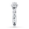 Thumbnail Image 3 of Previously Owned Diamond Engagement Ring 1/2 carat tw 10K White Gold - Size 8.75