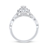Thumbnail Image 3 of Previously Owned Neil Lane Diamond Engagement Ring 1-1/6 ct tw Oval & Round-cut 14K White Gold Size 4.5