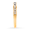 Thumbnail Image 3 of Previously Owned Diamond Wedding Band 1/5 ct tw Round-cut 14K Yellow Gold - Size 10.5
