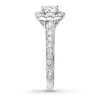 Thumbnail Image 2 of Previously Owned Neil Lane Engagement Ring 1-1/6 ct tw Round-cut Diamonds 14K White Gold - Size 3.75