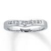 Thumbnail Image 0 of Previously Owned Diamond Enhancer Ring 3/8 ct tw Princess-cut 14K White Gold - Size 9.5