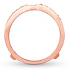 Thumbnail Image 2 of Previously Owned Diamond Wrap Ring 1/4 ct tw Round-cut 10K Rose Gold - Size 12.25