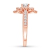 Thumbnail Image 2 of Previously Owned Diamond Engagement Ring 7/8 ct tw Round-cut 14K Rose Gold - Size 11.75