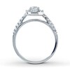 Thumbnail Image 2 of Previously Owned Engagement Ring 5/8 ct tw Diamonds 14K White Gold - Size 3.75
