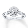 Thumbnail Image 0 of Previously Owned Neil Lane Engagement Ring 3/4 ct tw Round-cut Diamonds 14K White Gold - Size 4.25