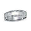 Thumbnail Image 1 of Previously Owned Diamond Anniversary Band 1/2 ct tw Princess-cut 14K White Gold Size 9.75