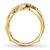 Thumbnail Image 1 of Previously Owned Enhancer Ring 1/5 ct tw Round-cut Diamonds 14K Yellow Gold - Size 5.5