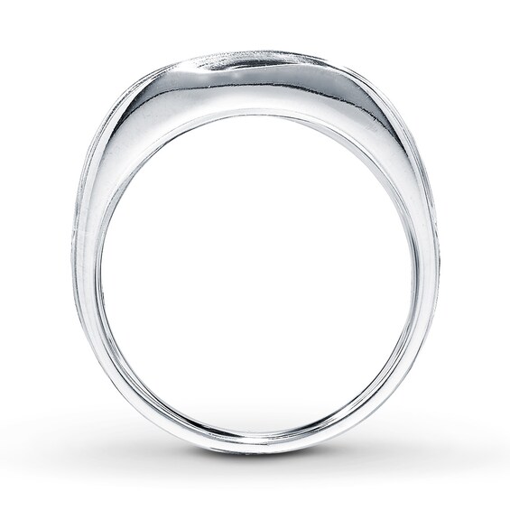 Thumbnail Image 2 of Previously Owned Band 1 ct tw Diamonds 14K White Gold Size 11.75