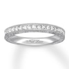 Thumbnail Image 1 of Previously Owned Neil Lane Wedding Band 5/8 ct tw Princess-cut Diamonds 14K White Gold Size 9.5