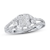 Thumbnail Image 1 of Previously Owned Ring 1/5 ct tw Round-cut Diamonds 10K White Gold - Size 3.5