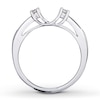 Thumbnail Image 2 of Previously Owned Diamond Enhancer Ring 1/5 ct tw Round-cut 14K White Gold - Size 10