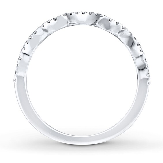 Thumbnail Image 2 of Previously Owned Neil Lane Wedding Band 1/6 ct tw Round-cut Diamonds 14K White Gold Size 5