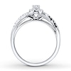 Thumbnail Image 2 of Previously Owned Diamond Engagement Ring 1/4 ct tw Round-cut 10K White Gold Size 10