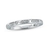 Thumbnail Image 1 of Previously Owned Diamond Wedding Band 1/20 ct tw Round-cut 10K White Gold - Size 9.25