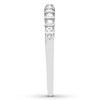 Thumbnail Image 3 of Previously Owned Diamond Anniversary Band 1/4 ct tw Round-cut 14K White Gold - Size 9.25