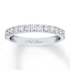 Thumbnail Image 1 of Previously Owned Neil Lane Diamond Wedding Band 1/2 ct tw Round-cut 14K White Gold - Size 9
