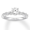 Thumbnail Image 1 of Previously Owned Neil Lane Engagement Ring 7/8 ct tw Round-cut 14K White Gold Size 11