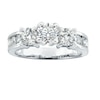 Thumbnail Image 1 of Previously Owned Three-Stone Diamond Engagement Ring 2 ct tw Round-cut 14K White Gold - Size 9.75