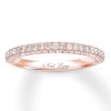 Previously Owned Neil Lane Diamond Wedding Band 5/8 ct tw Round-cut 14K Rose Gold