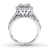 Thumbnail Image 2 of Previously Owned Diamond Engagement Ring 2 ct tw Round-cut 14K White Gold - Size 9