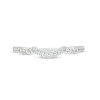 Thumbnail Image 3 of Previously Owned Neil Lane Bridal Wedding Band 1/6 ct tw Diamonds 14K White Gold Size 4
