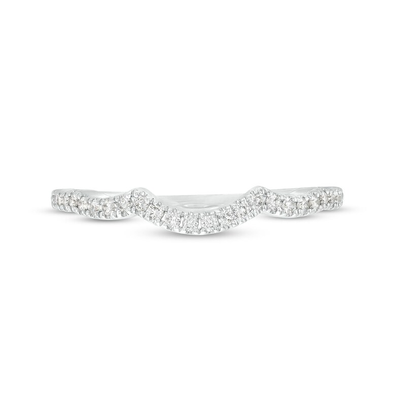 Main Image 3 of Previously Owned Neil Lane Bridal Wedding Band 1/6 ct tw Diamonds 14K White Gold Size 4