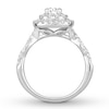 Thumbnail Image 2 of Previously Owned Diamond Engagement Ring 1-1/6 ct tw Round-cut 14K White Gold - Size 9.25