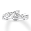 Thumbnail Image 1 of Previously Owned Ever Us Diamond Anniversary Ring 1/2 ct tw Round-cut 14K White Gold - Size 12