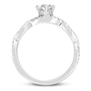 Thumbnail Image 3 of Previously Owned Neil Lane Diamond Engagement Ring 1 ct tw Pear & Round-cut 14K White Gold - Size 8.5