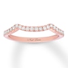 Thumbnail Image 1 of Previously Owned Neil Lane Diamond Wedding Band 1/4 ct tw Round-cut 14K Rose Gold - Size 9.5