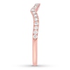 Thumbnail Image 3 of Previously Owned Neil Lane Diamond Wedding Band 1/4 ct tw Round-cut 14K Rose Gold - Size 9.5