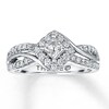 Thumbnail Image 0 of Previously Owned Leo Diamond Engagement Ring 3/4 ct tw Diamonds 14K White Gold - Size 9.5