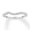 Thumbnail Image 1 of Previously Owned Ever Us Diamond Wedding Band 1/8 ct tw Round-cut 14K White Gold Size 4.75