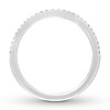 Thumbnail Image 3 of Previously Owned Ever Us Diamond Wedding Band 1/8 ct tw Round-cut 14K White Gold Size 4.75