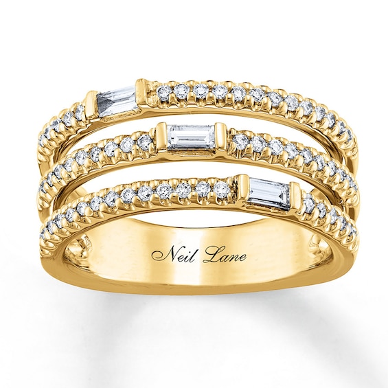 Previously Owned Neil Lane Designs Ring 1/2 carat tw Diamonds 10K Yellow Gold