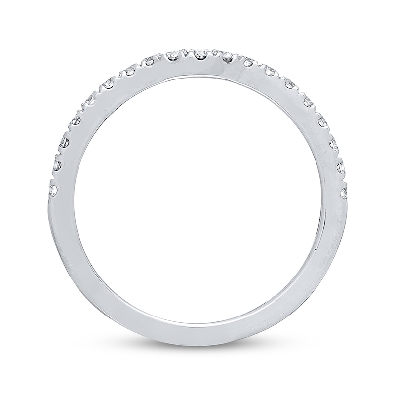 Main Image 2 of Previously Owned Neil Lane Wedding Band 1/3 ct tw Round-cut Diamonds 14K White Gold