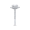 Thumbnail Image 2 of Previously Owned Neil Lane Diamond Engagement Ring 2-1/8 ct tw Oval & Round-cut 14K White Gold