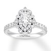 Thumbnail Image 0 of Previously Owned Neil Lane Diamond Engagement Ring 7/8 ct tw Marquise & Round-cut 14K White Gold